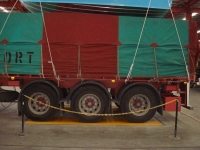 Trailer axle on weighbridges